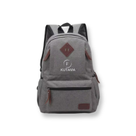 Mochila Viaje Impermeable Portátil Moderna y Resistente Gris + Audífonos Langsdom TN56A TWS HiFi Bluetooth 5.3 Micrófono Blanco