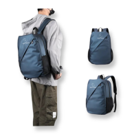 Mochila para ordenador portátil Celeste + Audífonos Langsdom TN56A TWS HiFi Bluetooth 5.3 Micrófono Negro