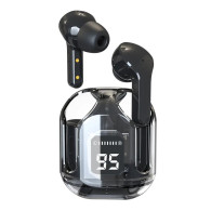 Mochila para ordenador portátil Negro + Audífonos Langsdom TN56A TWS HiFi Bluetooth 5.3 Micrófono Negro
