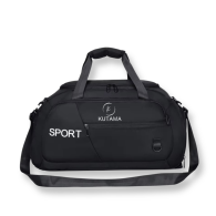 Bolso Gimnasio Impermeable Unisex Negro + Audífonos Langsdom TN17 TWS Deportivos Resistente al Agua