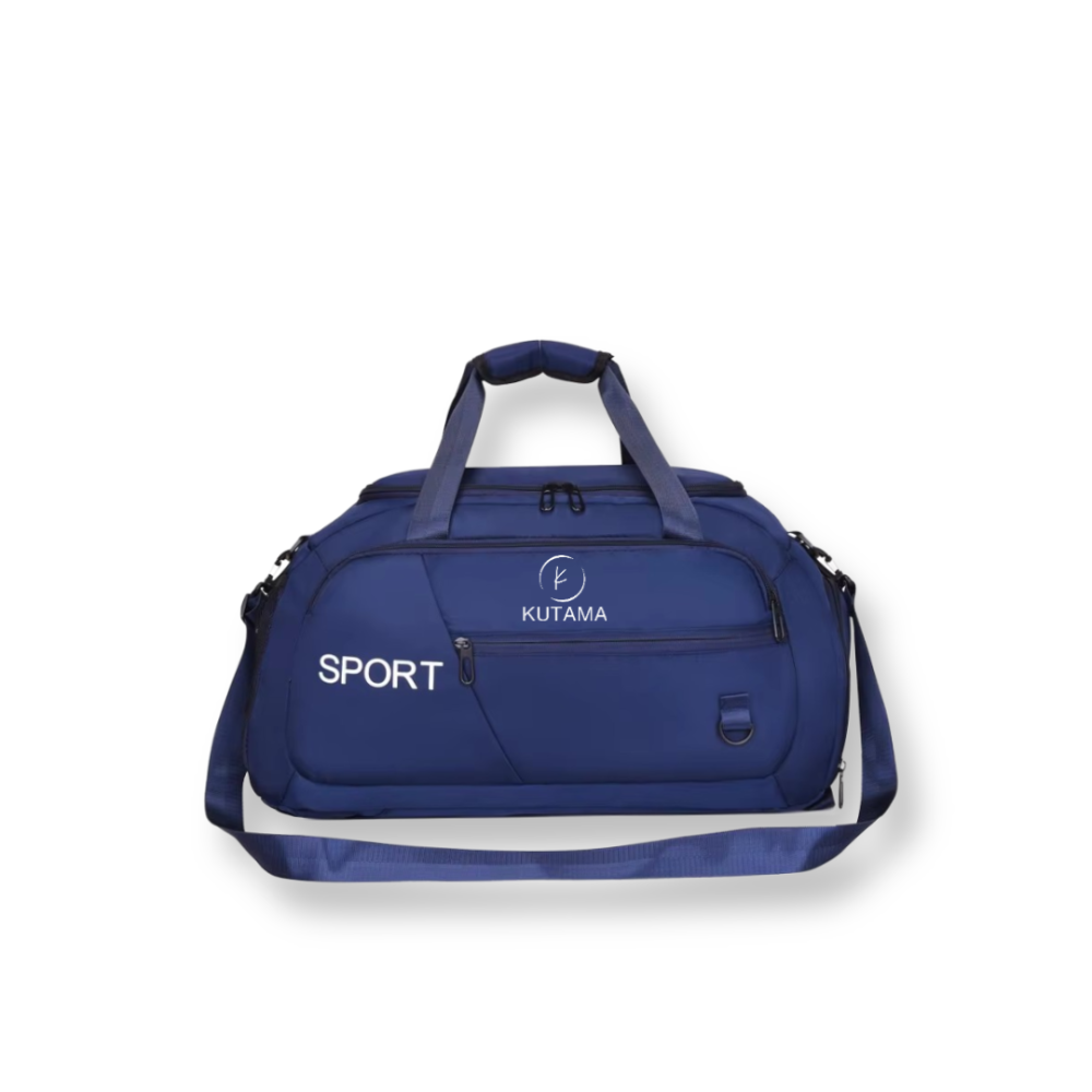Bolso Gimnasio Impermeable Unisex Azul + Audífonos Langsdom TN56A TWS HiFi Bluetooth 5.3 Micrófono Negro