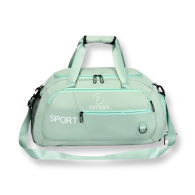 Bolso Gimnasio Impermeable Unisex Verde + Audífonos Langsdom TN58 Bluetooth TWS LED y Carga Rápida