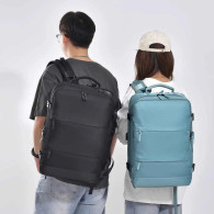 Mochila Impermeable Laptop Puerto USB y Uso Diario Negro + Audífonos Langsdom TG17 Bluetooth TWS 9D ENC y Micrófono