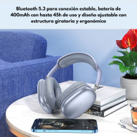 Audífonos Inalambricos 45 hrs Batería Hoco W35 Air Over Ear