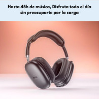 Audífonos Inalambricos 45 hrs Batería Hoco W35 Air Over Ear