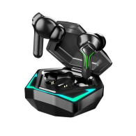 Mochila Expandible para Laptop con Puerto USB  + Audífonos Langsdom TG17 Bluetooth TWS 9D ENC y Micrófono