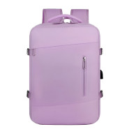Mochila Expandible para Laptop con Puerto USB  + Audífonos Langsdom TG17 Bluetooth TWS 9D ENC y Micrófono