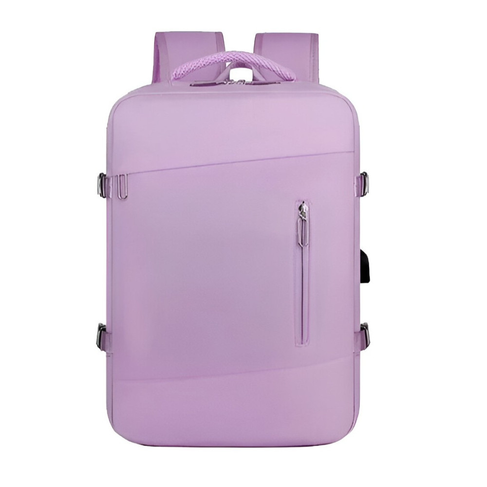 Mochila Expandible para Laptop con Puerto USB  + Audífonos Langsdom TG17 Bluetooth TWS 9D ENC y Micrófono