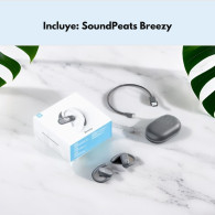 Audifonos Bluetooth 40hrs IPX4 Open-Ear SoundPeats Breezy