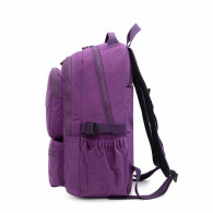 Mochila de Nylon Impermeable y Colorida para Mujer - Moderna y Espaciosa (31x43x5 cm)