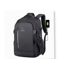 Mochila Impermeable Laptop Puerto USB Ligera y Resistente + Audífonos Langsdom TN58 Bluetooth TWS LED y Carga Rápida